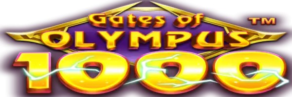 Gates of Olympus 1000 logo by Pragmatic Play Gates of Olympus 1000